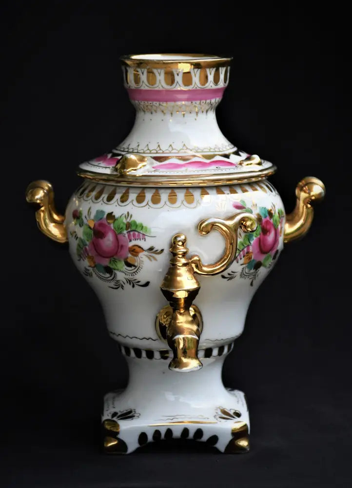 Порцеланов самовар Гжел - antique
