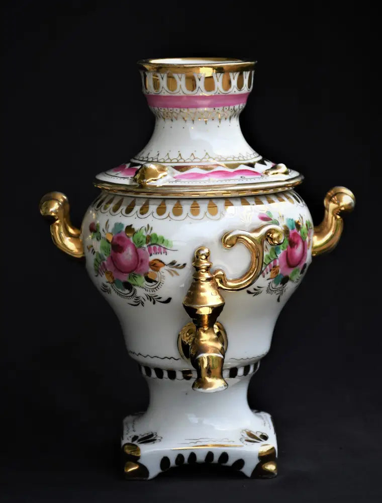 Порцеланов самовар Гжел - antique