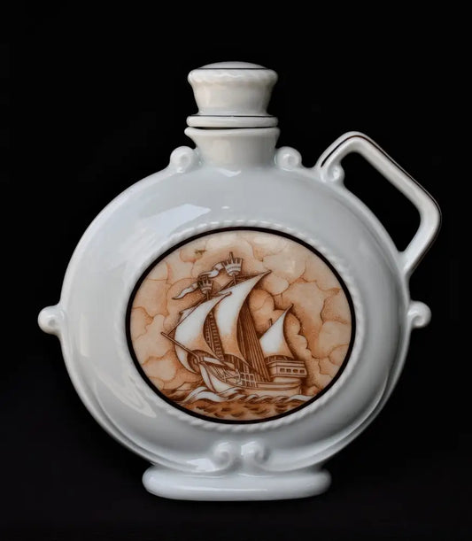 Порцеланова бутилка Саксония - винтидж - antique