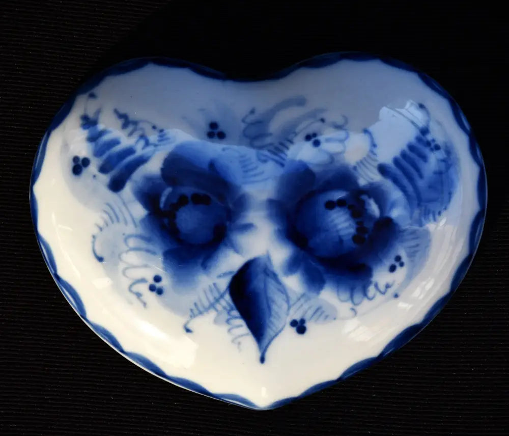 Порцеланова кутийка ’Гжель’ - antique
