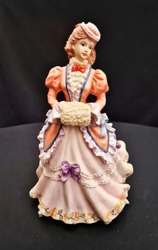 Порцеланова статуетка The Leonardo Collection - Victorian Skater - antique