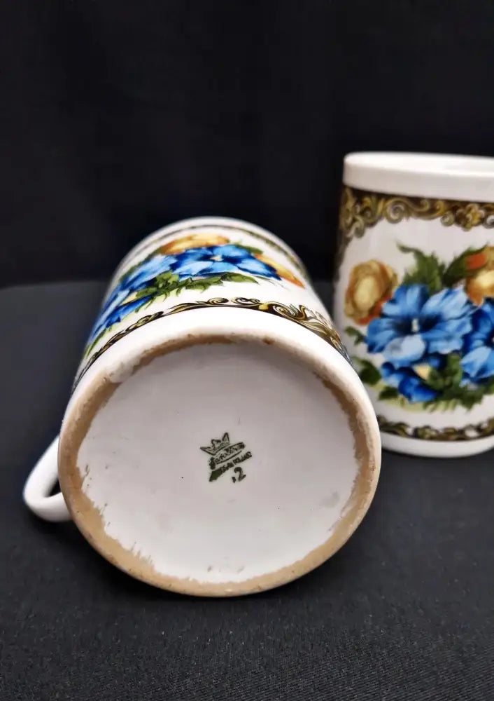 Порцеланови чаши за топли напитки - на брой - antique