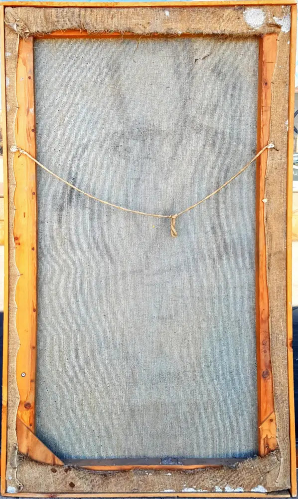 Портрет на жена с бижута - Картина