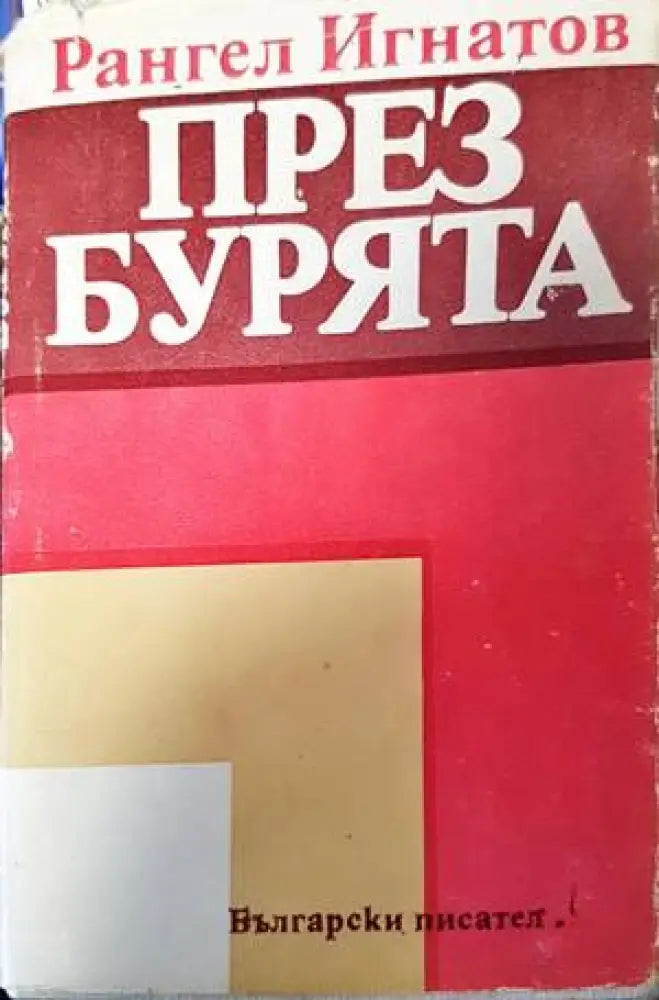 През бурята - Книги