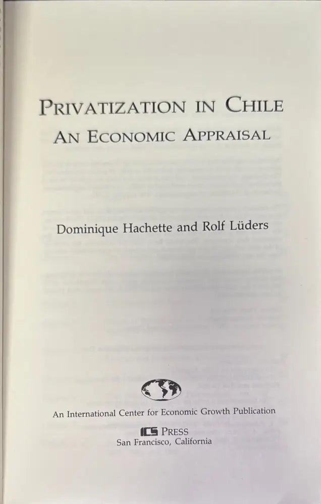 Privatization in Chile - Книги