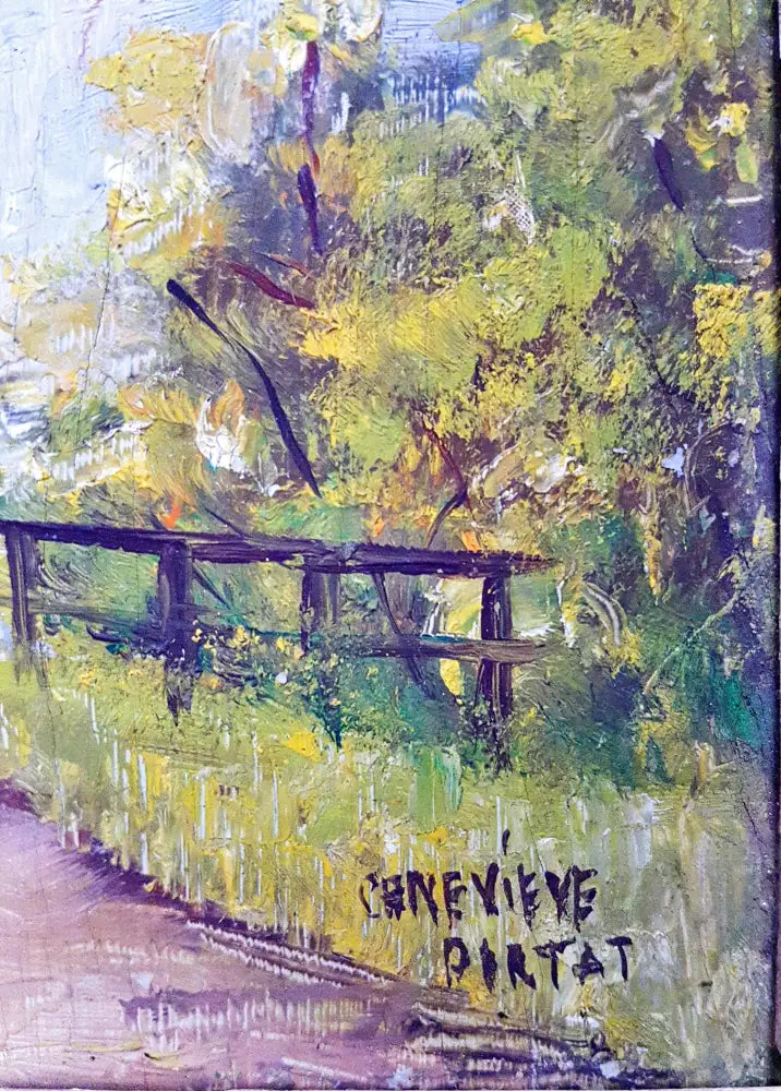 ’Provins’ (La Ville Haute), масло от Genevieve Portat (1080) - Картина