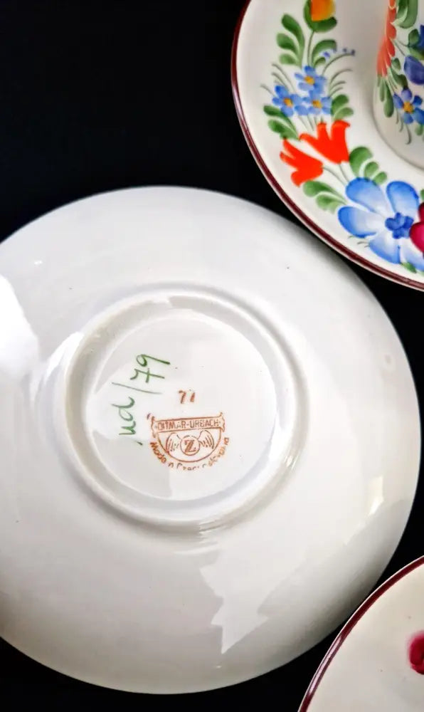 Ръчно рисуван порцеланов сервиз - antique