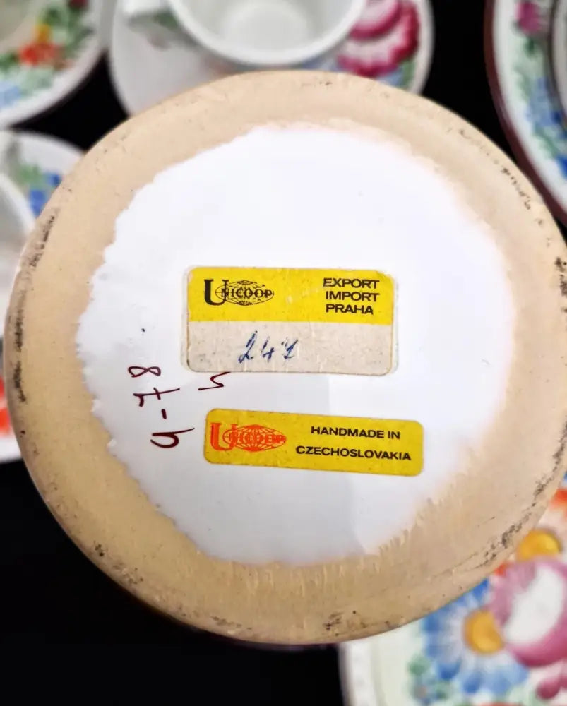 Ръчно рисуван порцеланов сервиз - antique