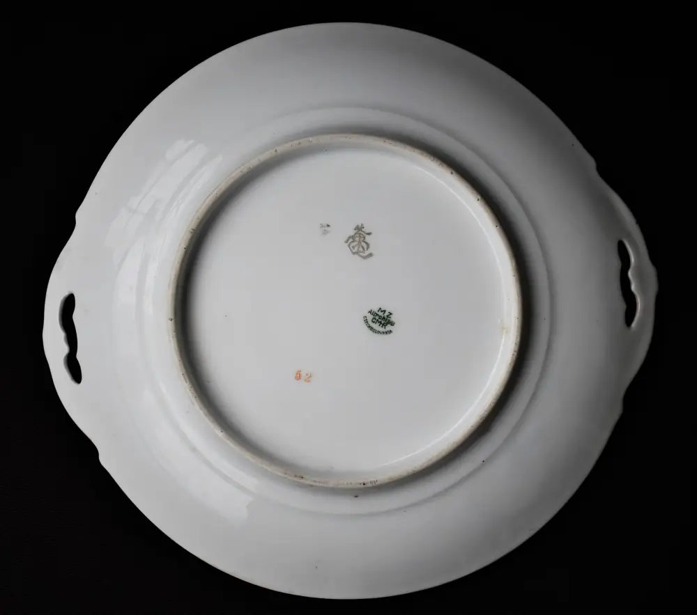 Ръчно рисувана колекционна чиния MZ Altrohlau - antique
