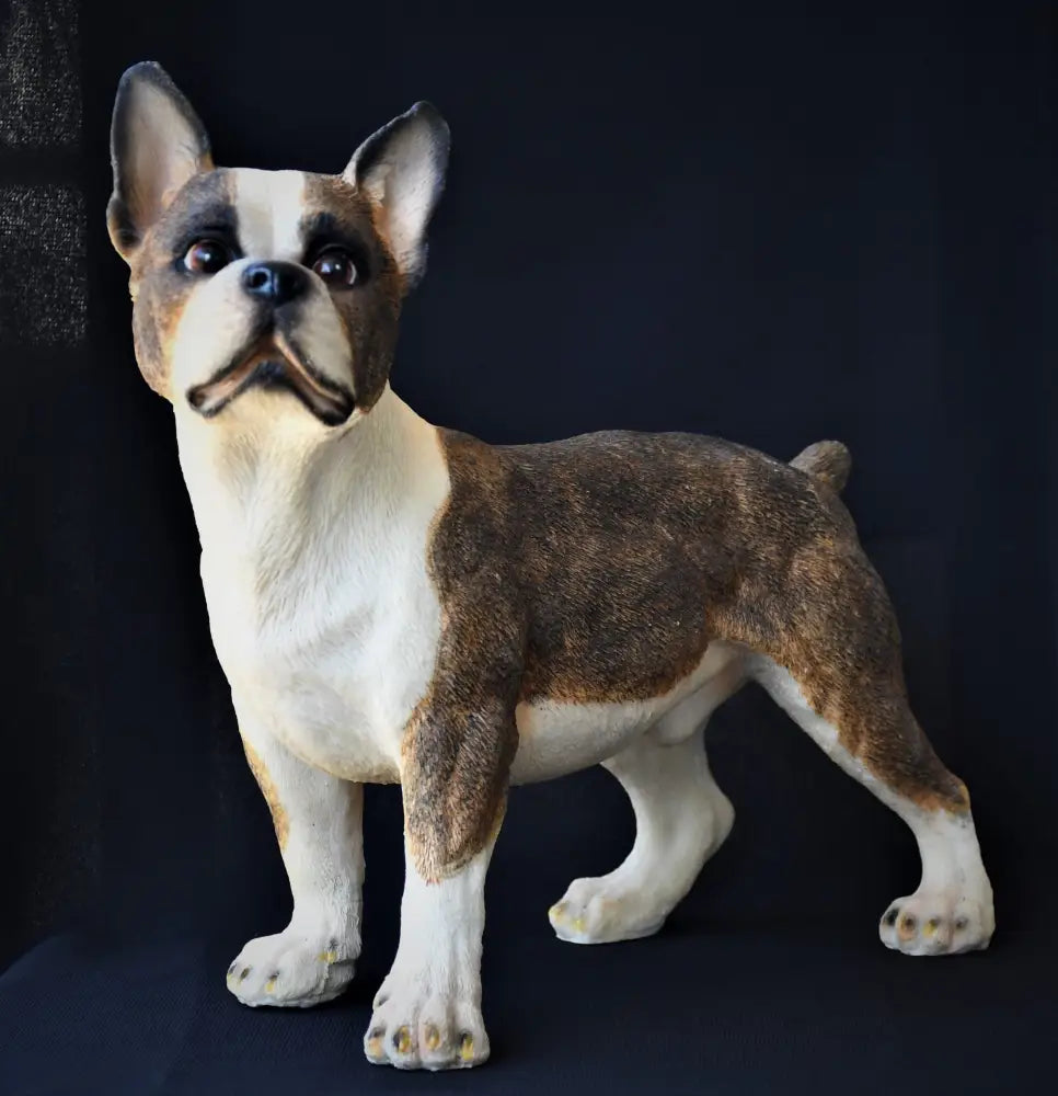 Реалистична скулптура на Boston Terrier - antique