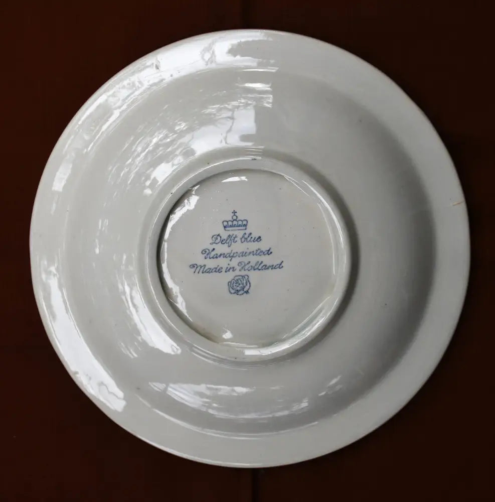 Рекламен пепелник на Delft Blue. Винтидж. - antique