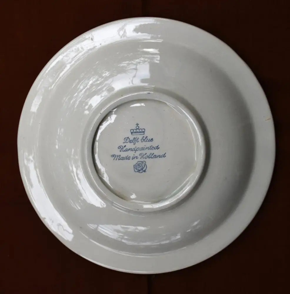 Рекламен пепелник на Delft Blue. Винтидж. - antique