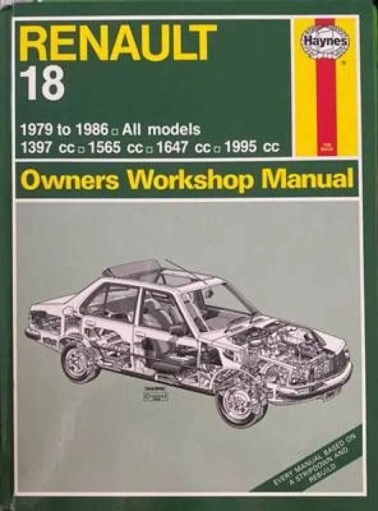 Renault 18 1979 to 1986. All models Owners Workshop Manual - Книги