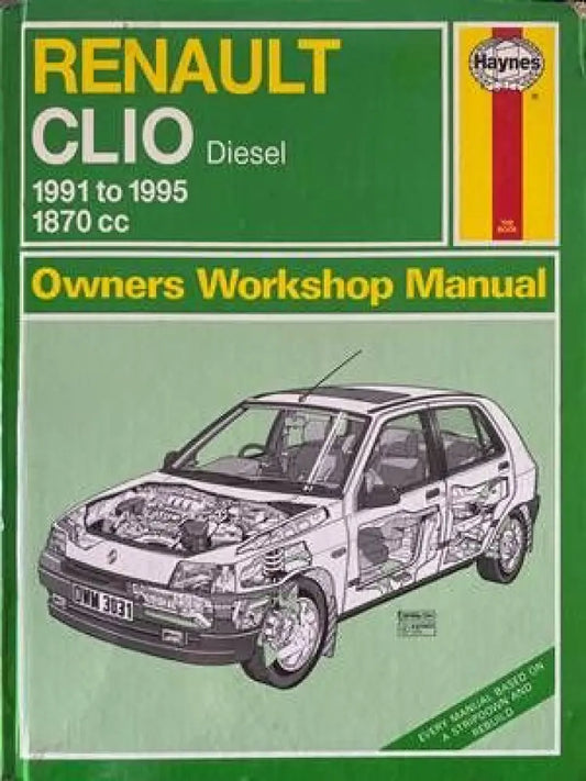 Renault Clio Diesel 1991 to 1995 Owners Workshop Manual - Книги