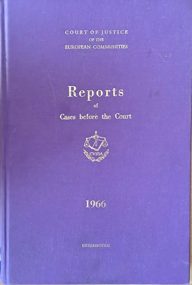 Reports of Cases before the Court - Книги