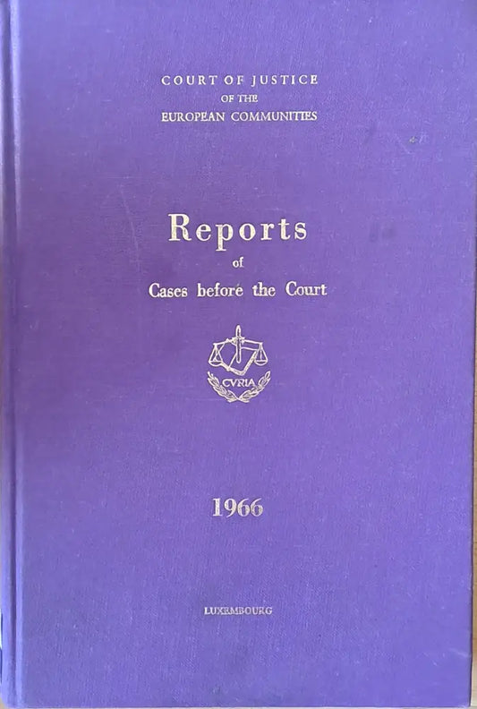 Reports of Cases before the Court - Книги