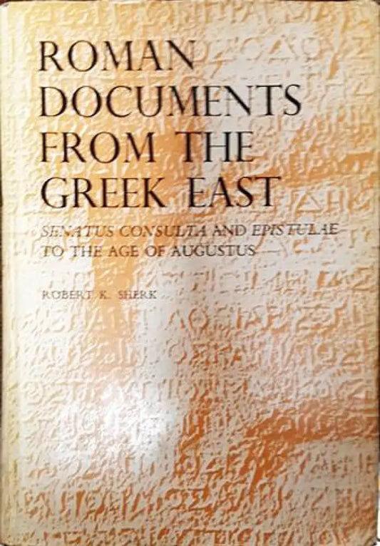 Roman Documents From the Greek East - Книги
