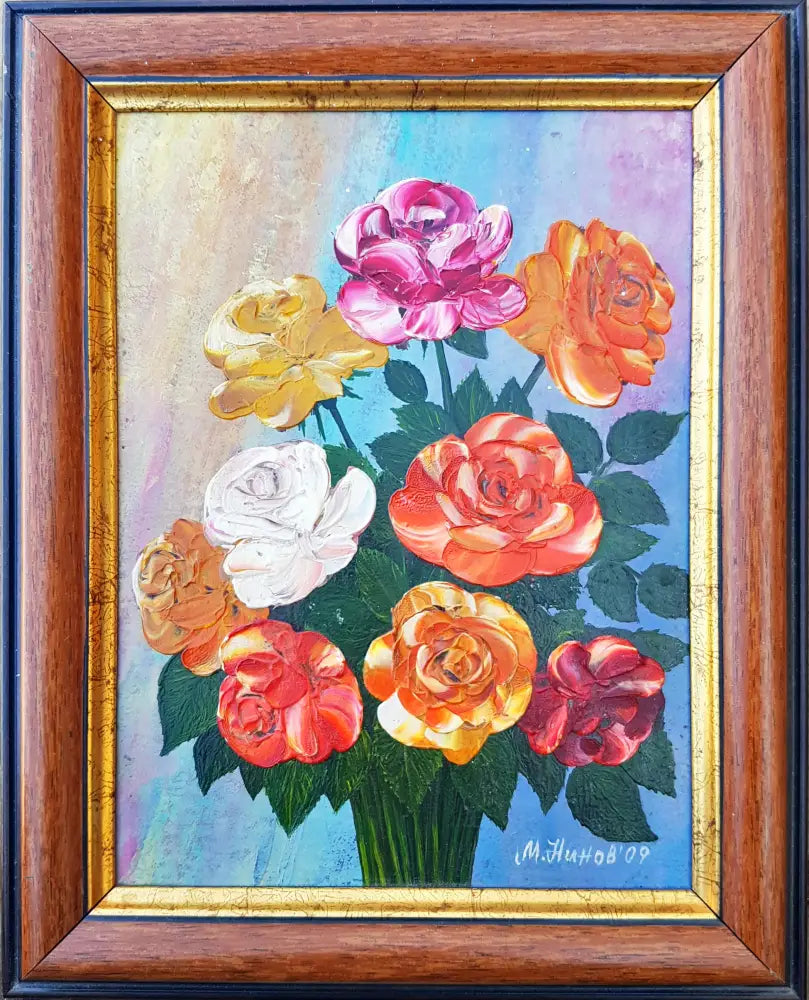 Рози букет - Картина