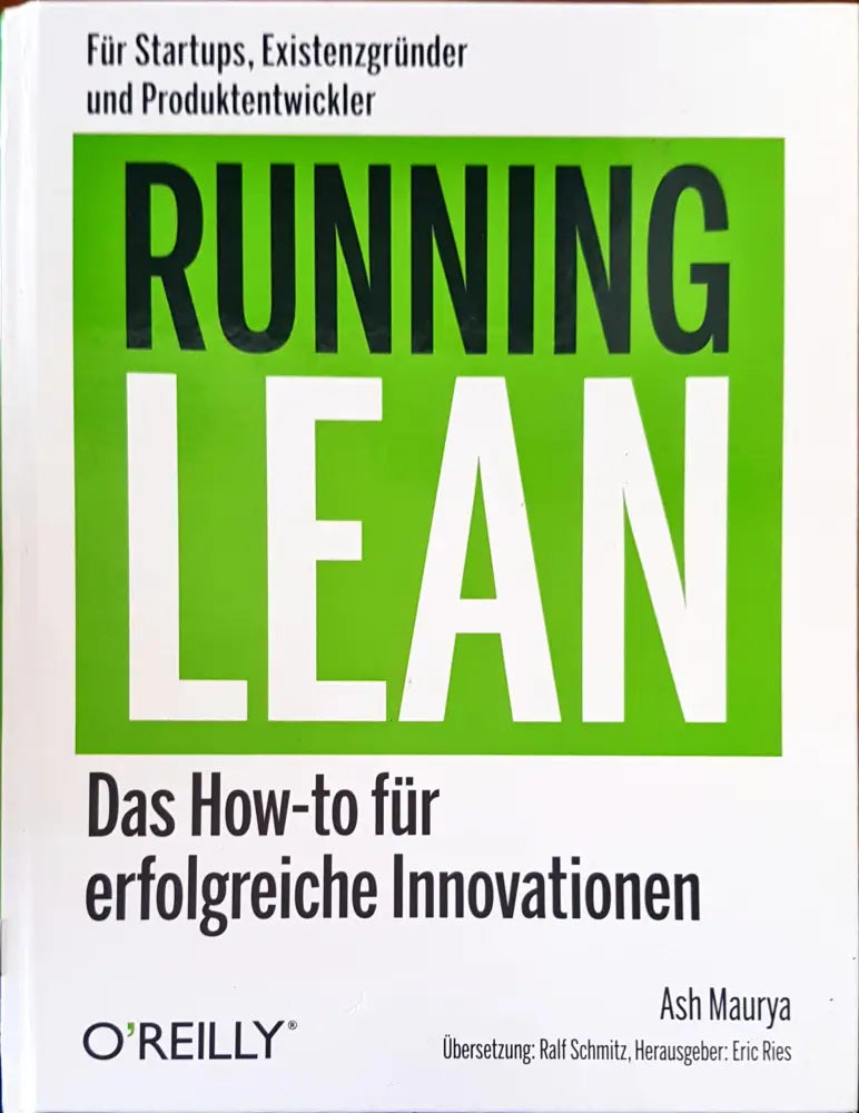 Running lean - Книги