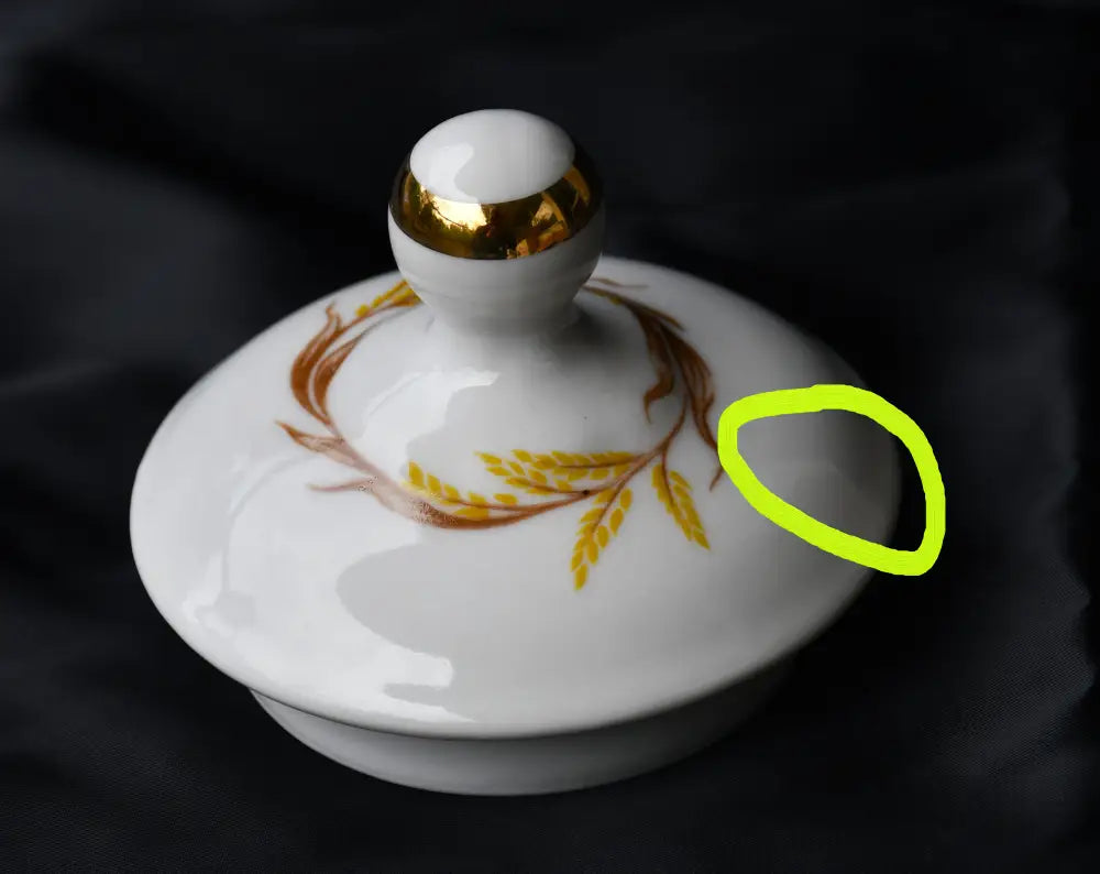 Съветски порцеланов чайник - antique