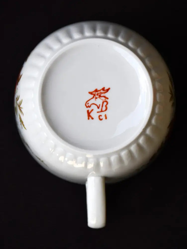 Съветски винтидж сервиз за чай - ’Dmitrovsky porcelain - Verbilki’ - antique