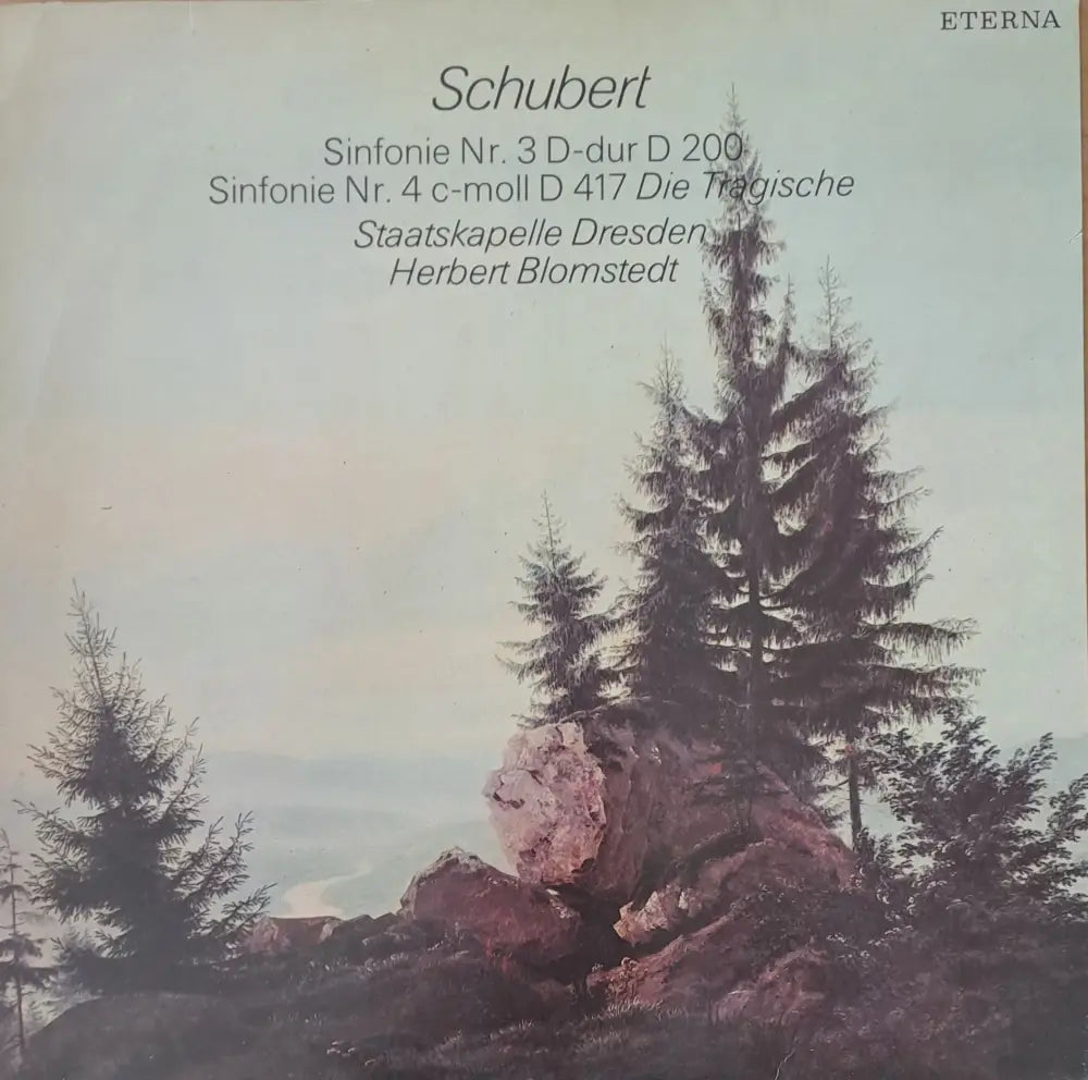 Schubert: Sinfonie № 3 D-dur D 200 Sinfonie № 4 c-moll D 417 Die Tragische - antique