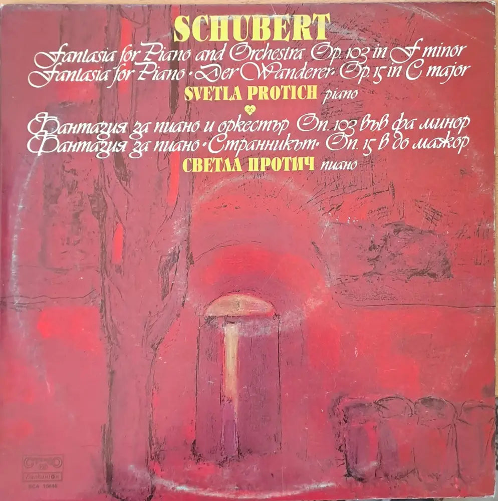 Schubert: Winterreise - Siegfried Vogel Rudolf Dunckel - antique