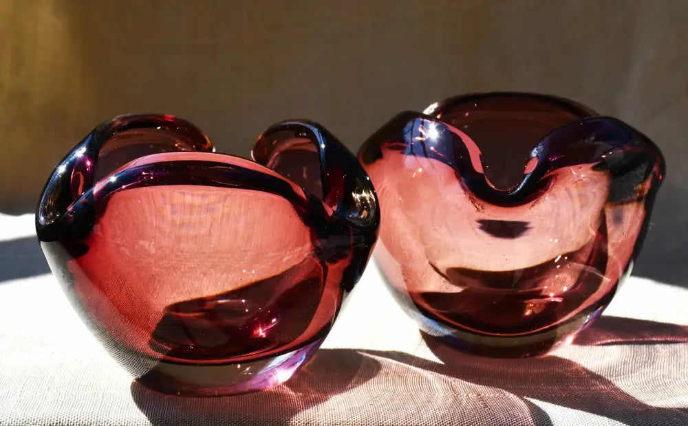 Сет от два пепелника Murano - antique