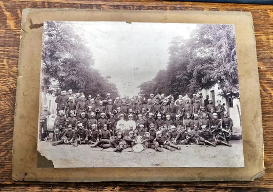 Снимка - Гвардейския полк (оркестър) 1914 - antique