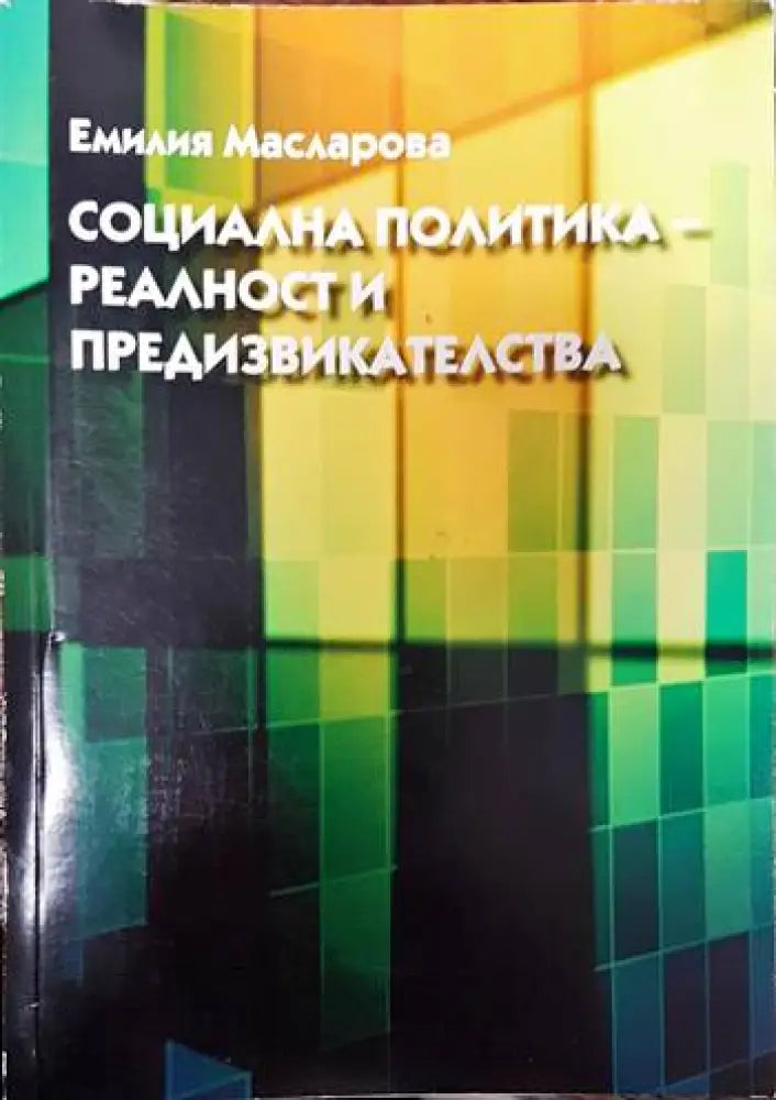 Социална политика. Реалност и предизвикателства - Книги