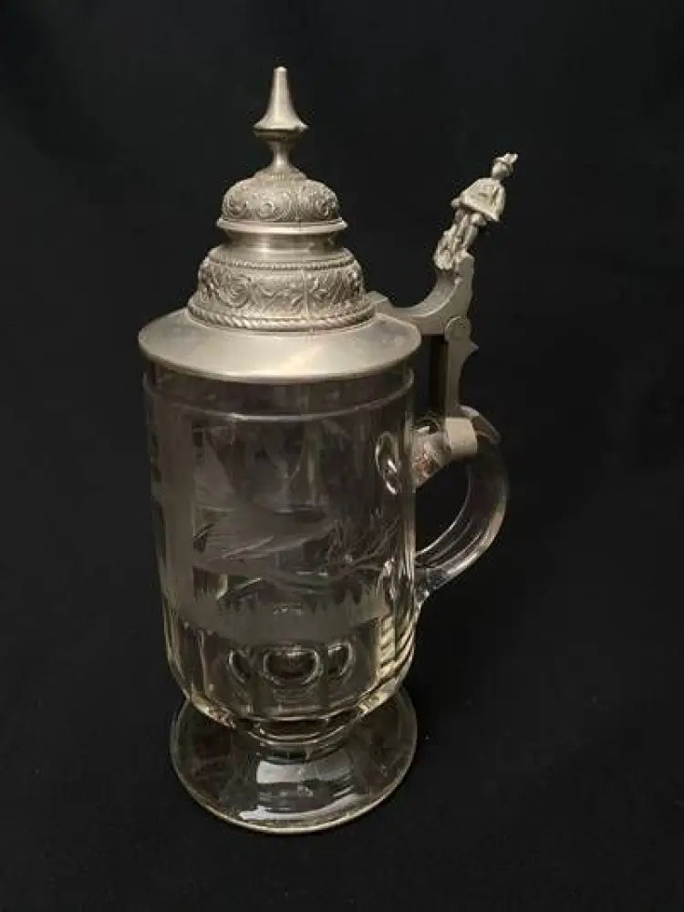Стъклена халба с капак,вместимост 0,5L (511)