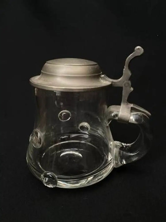 Стъклена халба с капак,вместимост 0,5L (514)