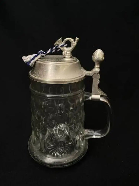 Стъклена халба с капак,вместимост 0,5L (517)
