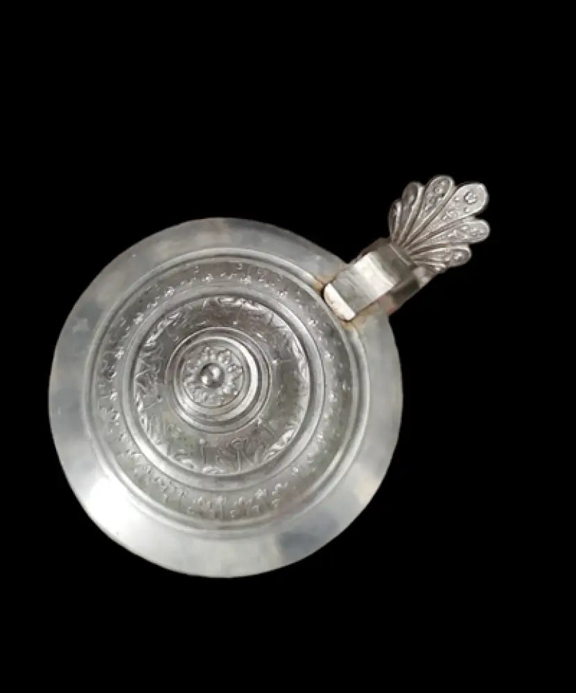 Стъклена халба с капак,вместимост 0,5L - antique