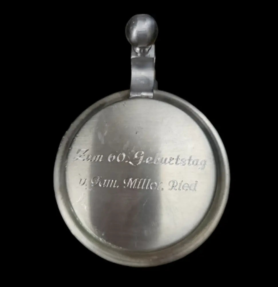 Стъклена халба с капак,вместимост 250mL - antique