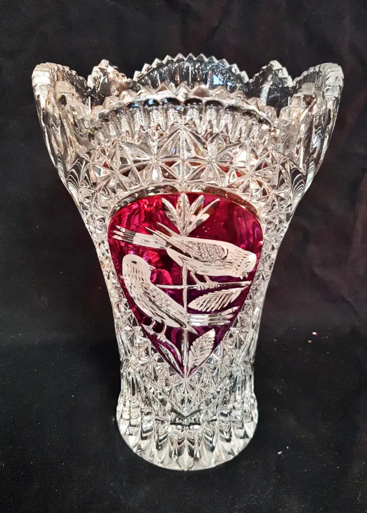 Стъклена ваза Cristal d’Arques (124)