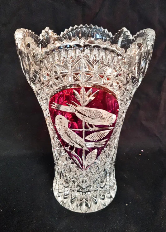 Стъклена ваза Cristal d’Arques (124)