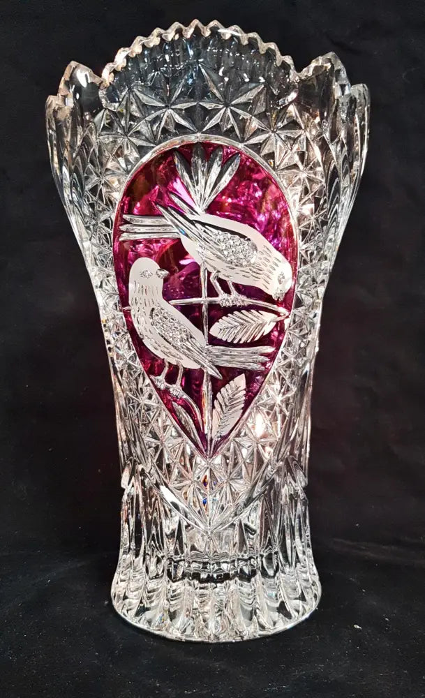 Стъклена ваза Cristal d’Arques (124)