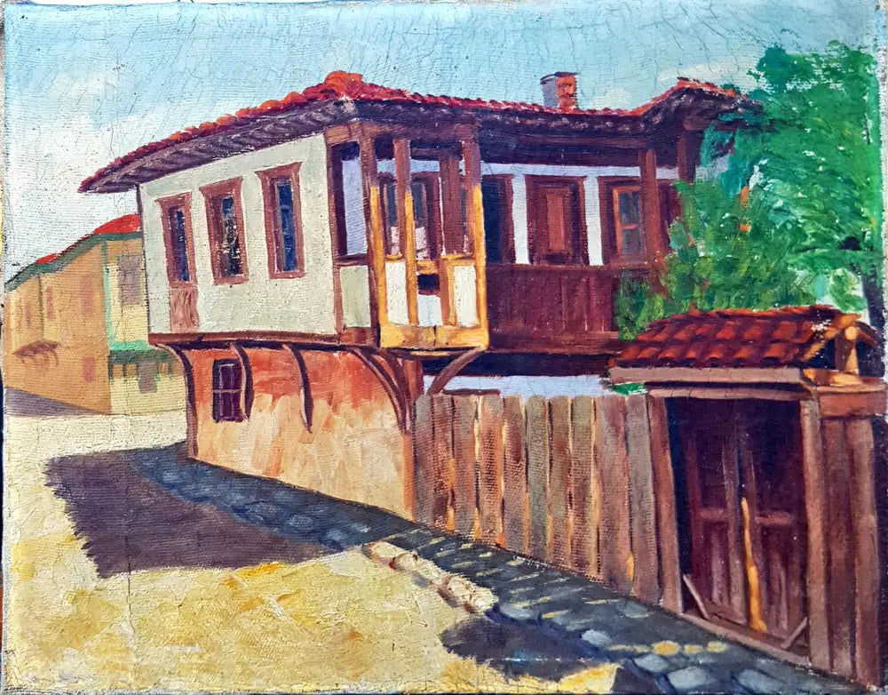 Стари къщи - Картина