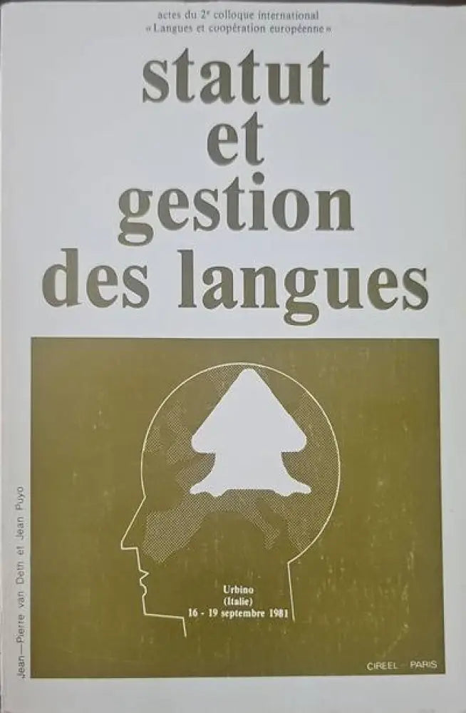 Statut et gestion des langues - Книги