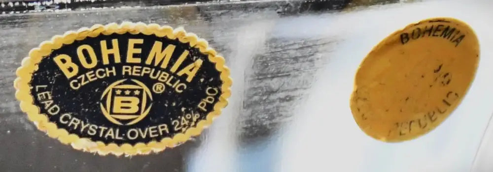 Стилна кристална ваза от ’Бохемия’ (98424)