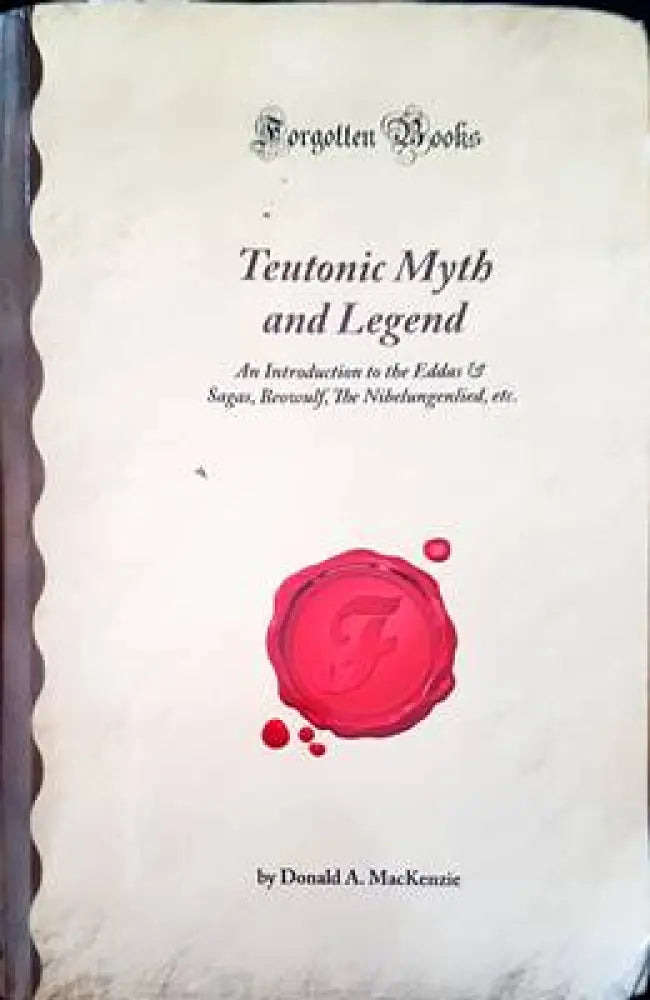 Teutonic myth and legend - Книги