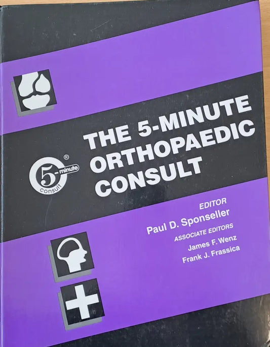 The 5-minute Orthopaedic Consult - Книги