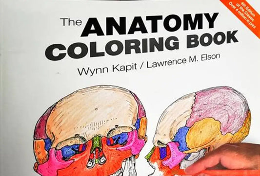the anatomy coloring book - Книги