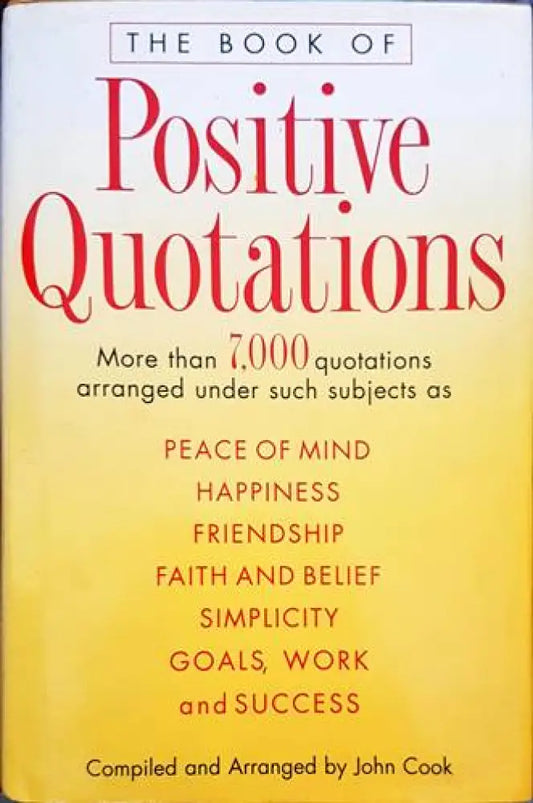 The Book of Positive Quotations - Книги