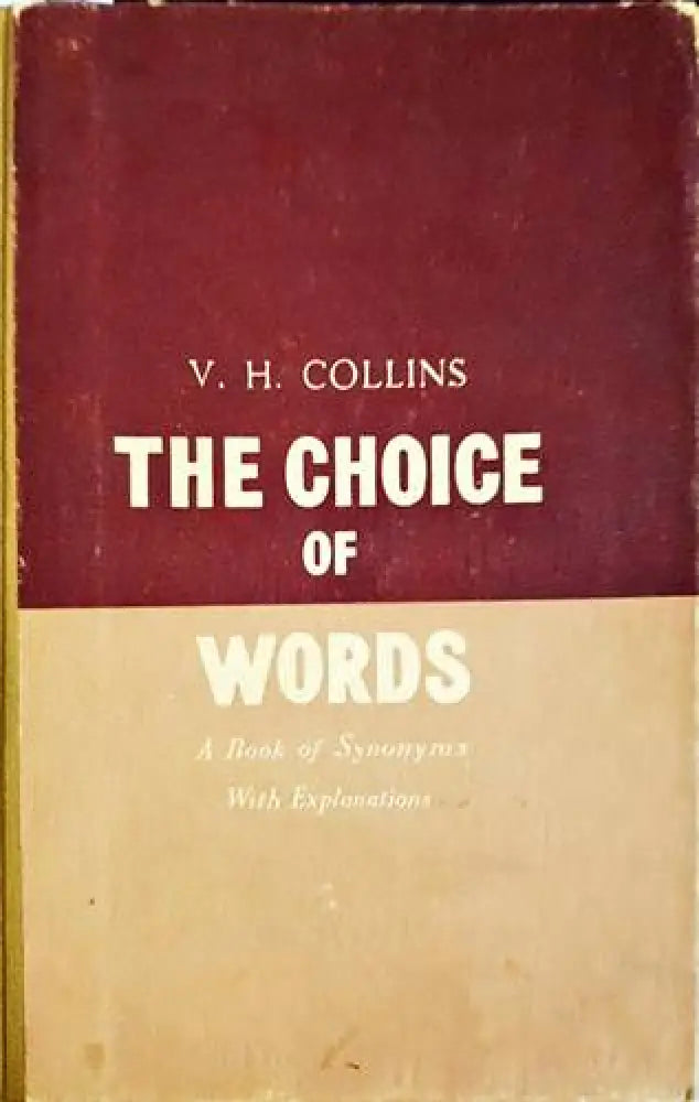 The choise of words - Книги