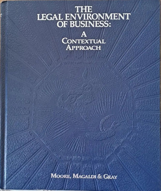 The Legal Environment of Business: A Contextual Approach - Книги
