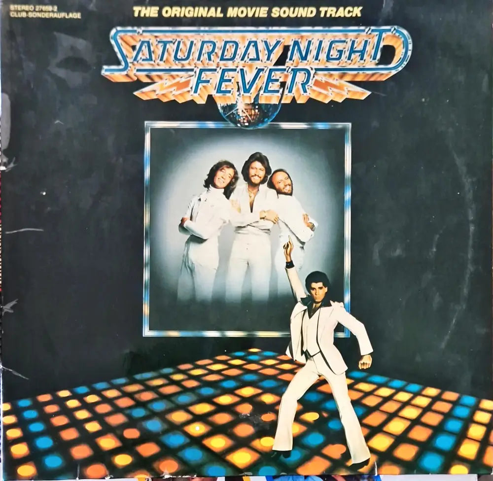The Original Movie Sound Track ’Saturday Night Fever’ - Bee Gees Yvonne Elliman Tavares - antique