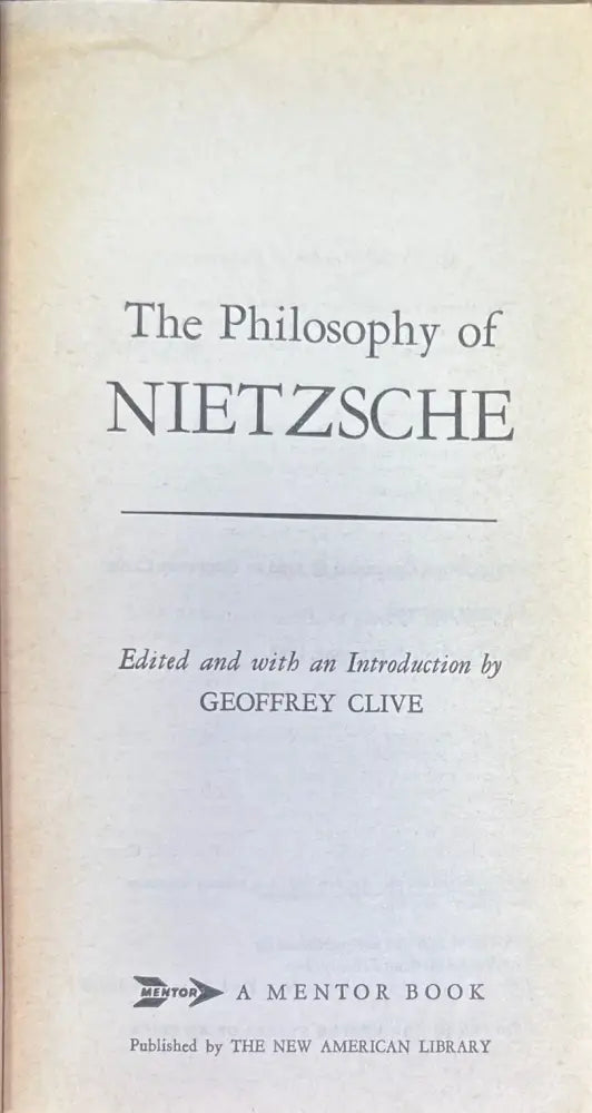 The philosophy of nietzsche (991) - Книга