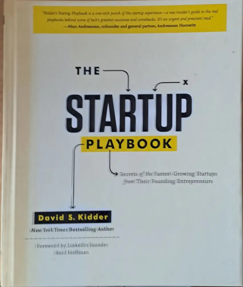 The Startup Playbook - Книги